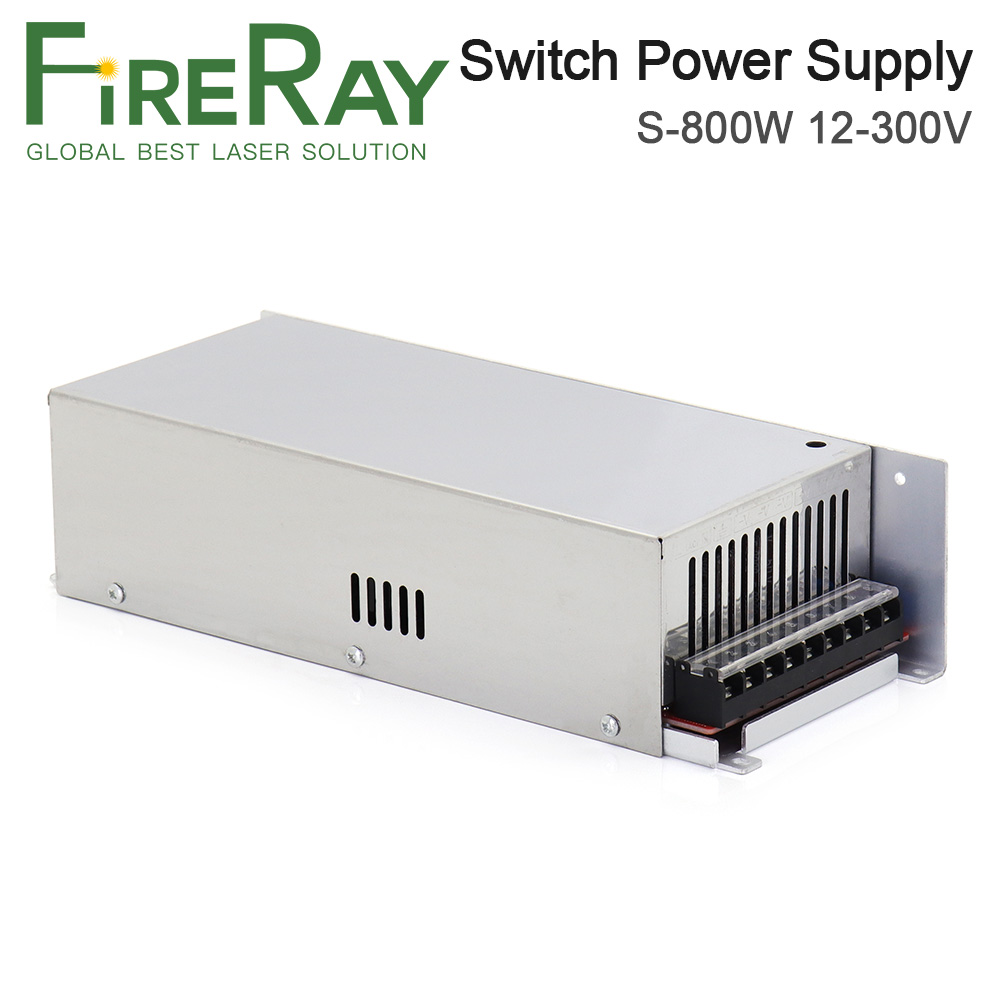 FireRay S-800W DC регулятор напряжения, регулируемое устройство, импульсный источник питания 0-300 В для лазерной машины