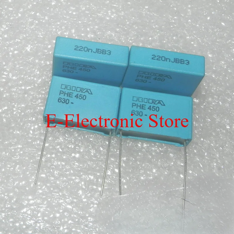 10 TEILE/LOS PHE450 630V 0,22 UF 220NF 224J 220NJ Kupfer Pin Hohe Qualität Kupplung Kapazität