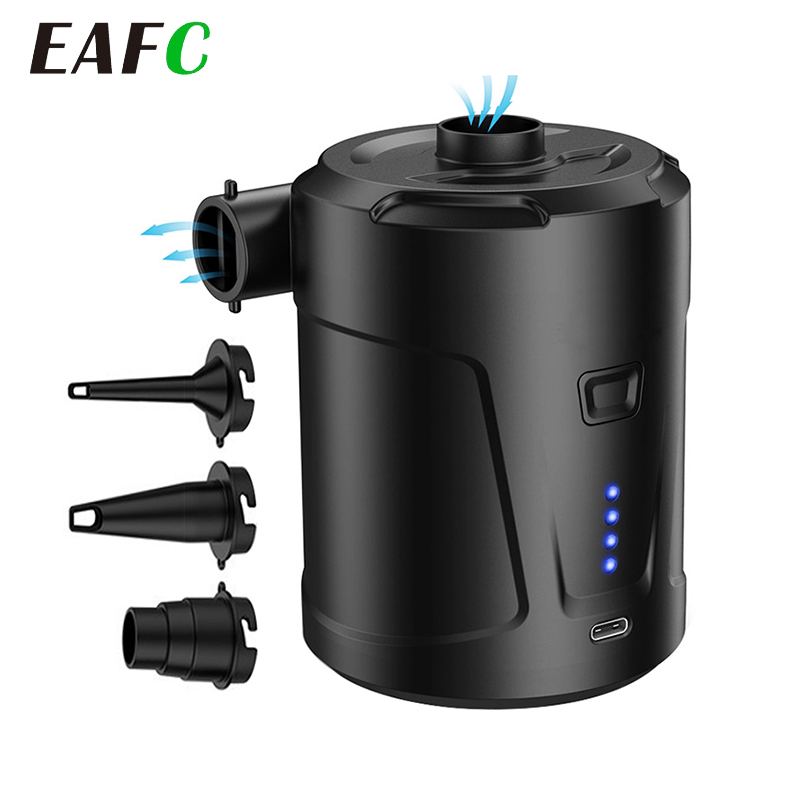 Pompe de gonflage électrique sans fil pour moto, compresseur d'air portable pour voiture, vélo, bateau, auto, 5000mAh
