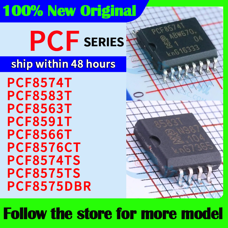 PCF8574T PCF8583T PCF8563T PCF8591T PCF8566T PCF8576CT PCF8574TS PCF8575TS PCF8575DBR Alta calidad Nuevo