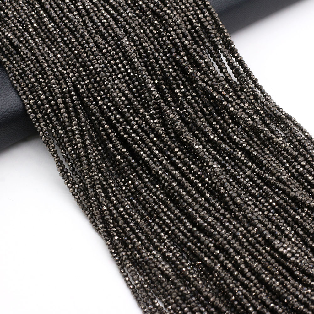 1 stücke Natürliche Stein Perlen Kleine abschnitt Perle spinelle 2 mm Lose perlen für Schmuck Machen DIY Armband Halskette