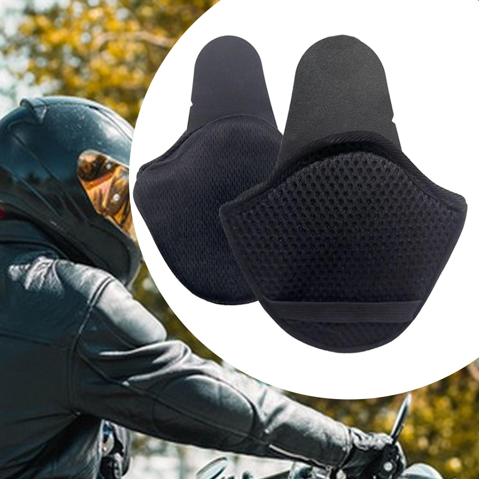 1 Paar Motorradhelm-Ohrenschützer, abnehmbare Windblöcke, Helm-Ohrenschützer, langlebig, für den Winter, warm, winddicht und geräuschreduzierend