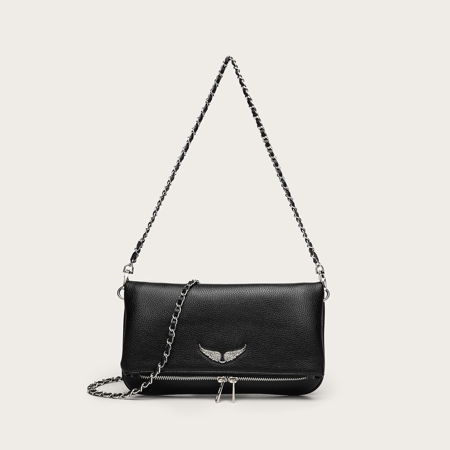 Torebka Wing Mini Square dla kobiet, modna torebka pod pachę, na ramię i do noszenia na ukos, urocza mała torebka, uniwersalna i elegancka torebka do ręki.