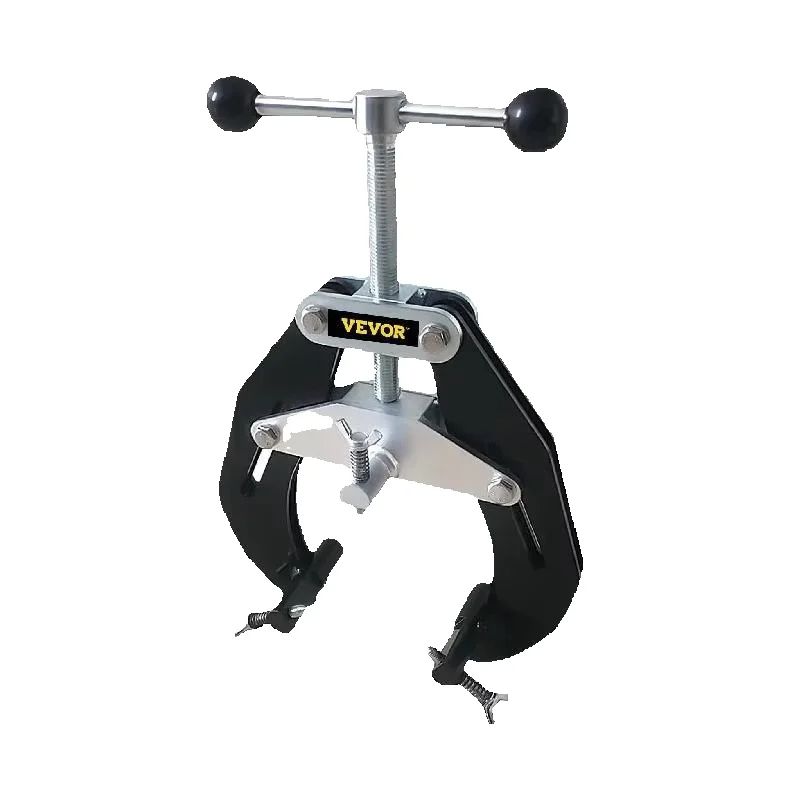 SucceBuy Klem Pipa Baja 2-6in 5-12in Tabung Klem Penyelarasan Las Dapat Disesuaikan untuk Fitting Flange Tee Klem Ultra Fit Serbaguna