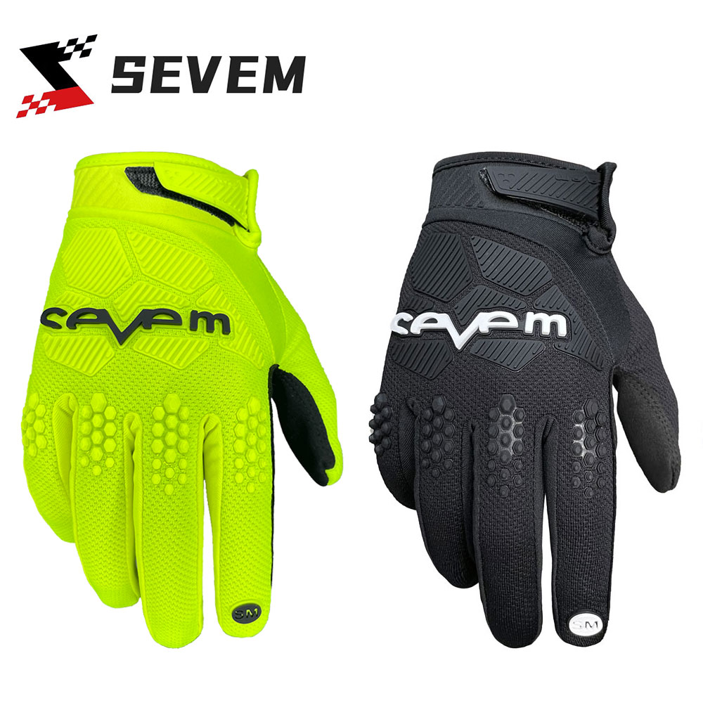 Sevem モトクロスレーシンググローブメンズレディース通気性オフロード BMX MTB マウンテンバイク Guantes ダウンヒルフルフィンガーオートバイ手袋