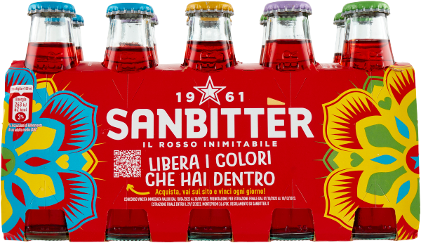 Libera und Colori Rosso Getränk 100 ml x 10 – Sanbitter