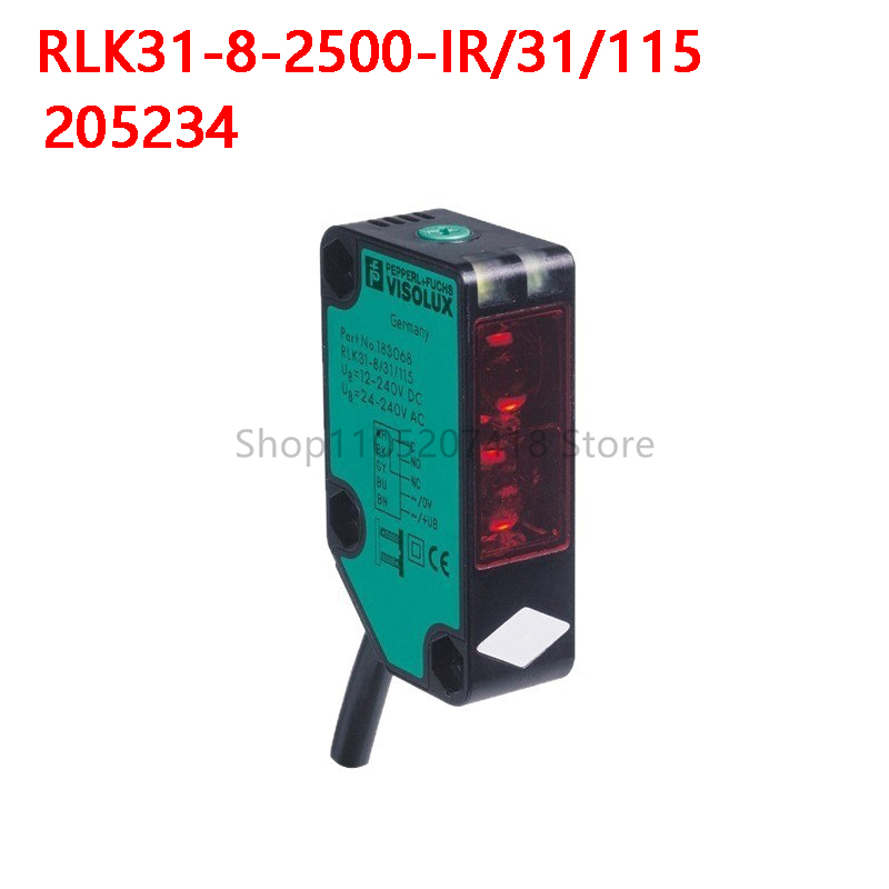 1 шт./лот RLK31-8-2500-IR/31/115 205234 фотоэлектрический датчик переключателя оригинальный RLK31-8-2500-IR ﻿