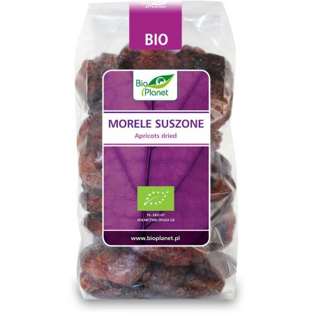 Bio Planet Morele suszone bezglutenowe niesiarkowane 400 g Bio