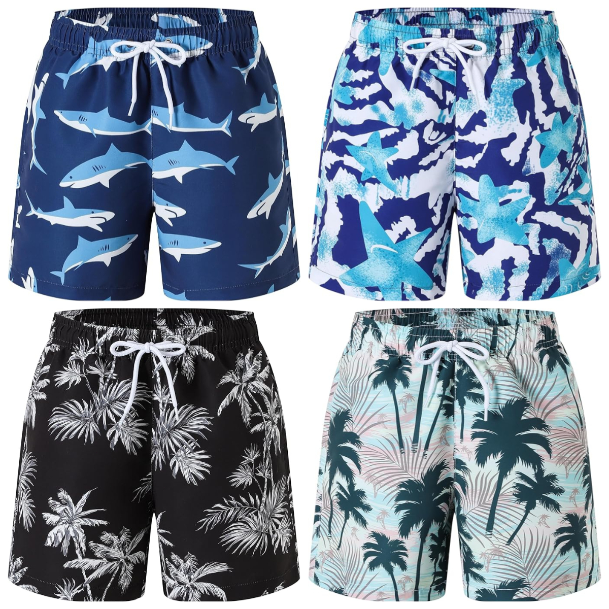 Nuovi Pantaloncini Sportivi Estivi da Spiaggia con Motivo a Stella Marina, Traspiranti e ad Asciugatura Rapida, per Uomo e Donna, Adulti e Bambini
