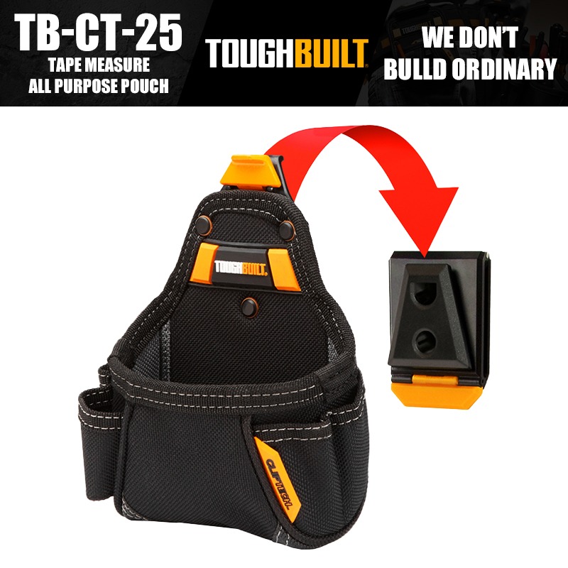 Рулетка ToughBuilt TB-CT-25 / универсальная сумка для упаковки инструментов
