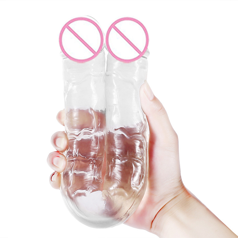Cabeça dupla vibrador brinquedos sexuais para mulheres lésbica pênis artificial produtos adultos masturbação feminina vaginal sextoys anal butt plug