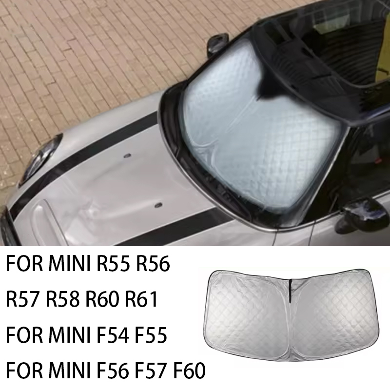 รถหน้าต่างบังแดด Sun Shade พับสําหรับ MINI COOPER F54 F55 F56 F57 F60 R55 R56 R57 R58 R60 R61 F65 F66 F67 J01 J05 U25