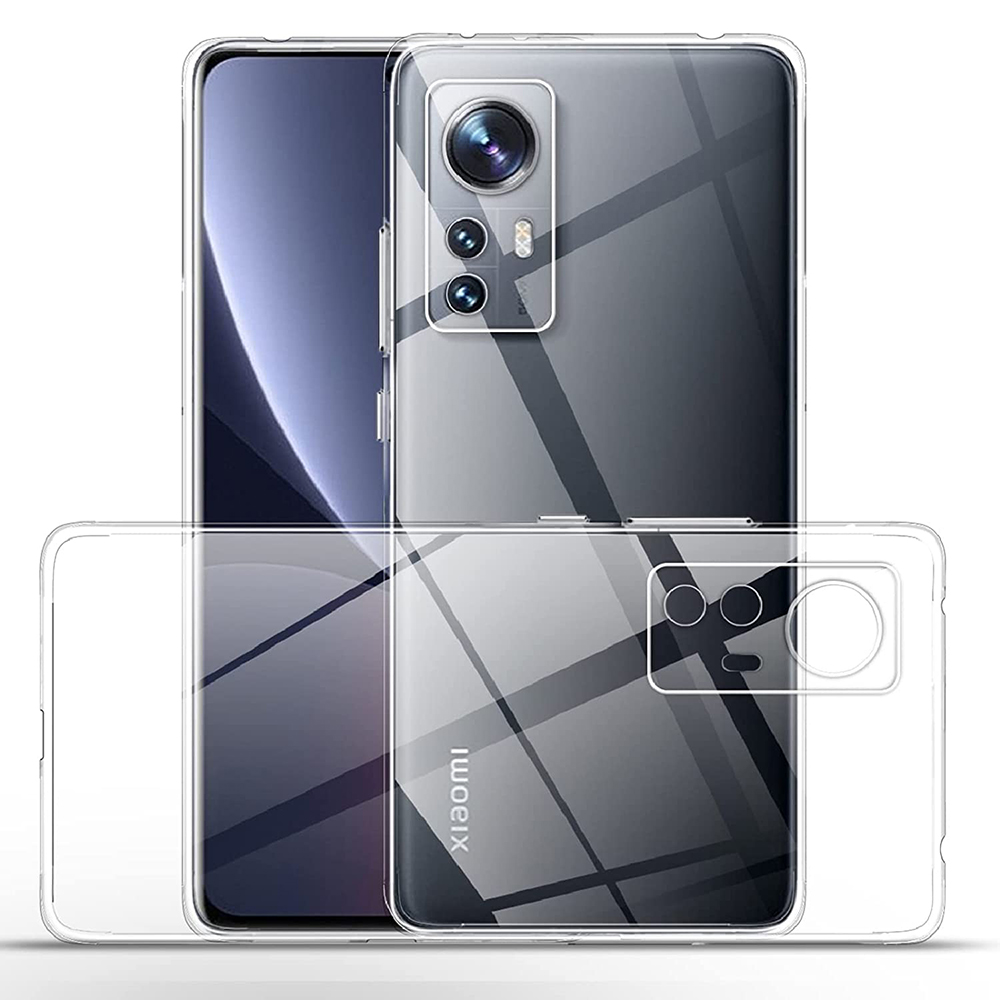 Casing Ponsel Lunak Silikon Bening Mewah untuk Xiaomi Mi 11 12 Lite 12S 11i 11T Pro Cangkang Penutup Belakang Transparan Ultra Tipis TPU Caso
