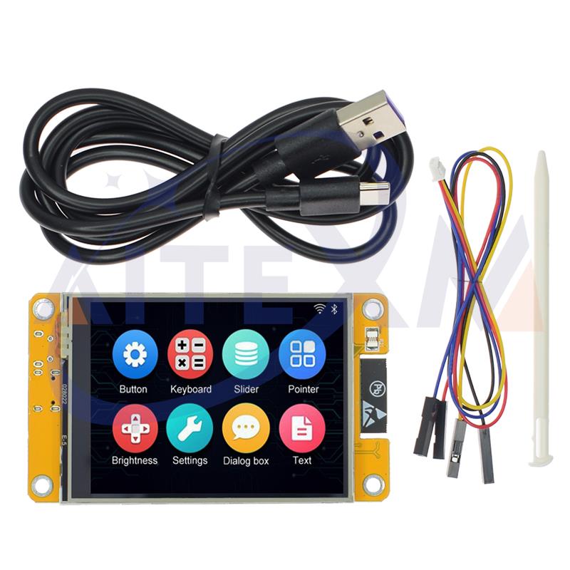 Placa de desarrollo ESP32 Arduino LVGL WIFI y Bluetooth 2,8 "240*320 pantalla inteligente módulo TFT LCD de 2,8 pulgadas con WROOM táctil