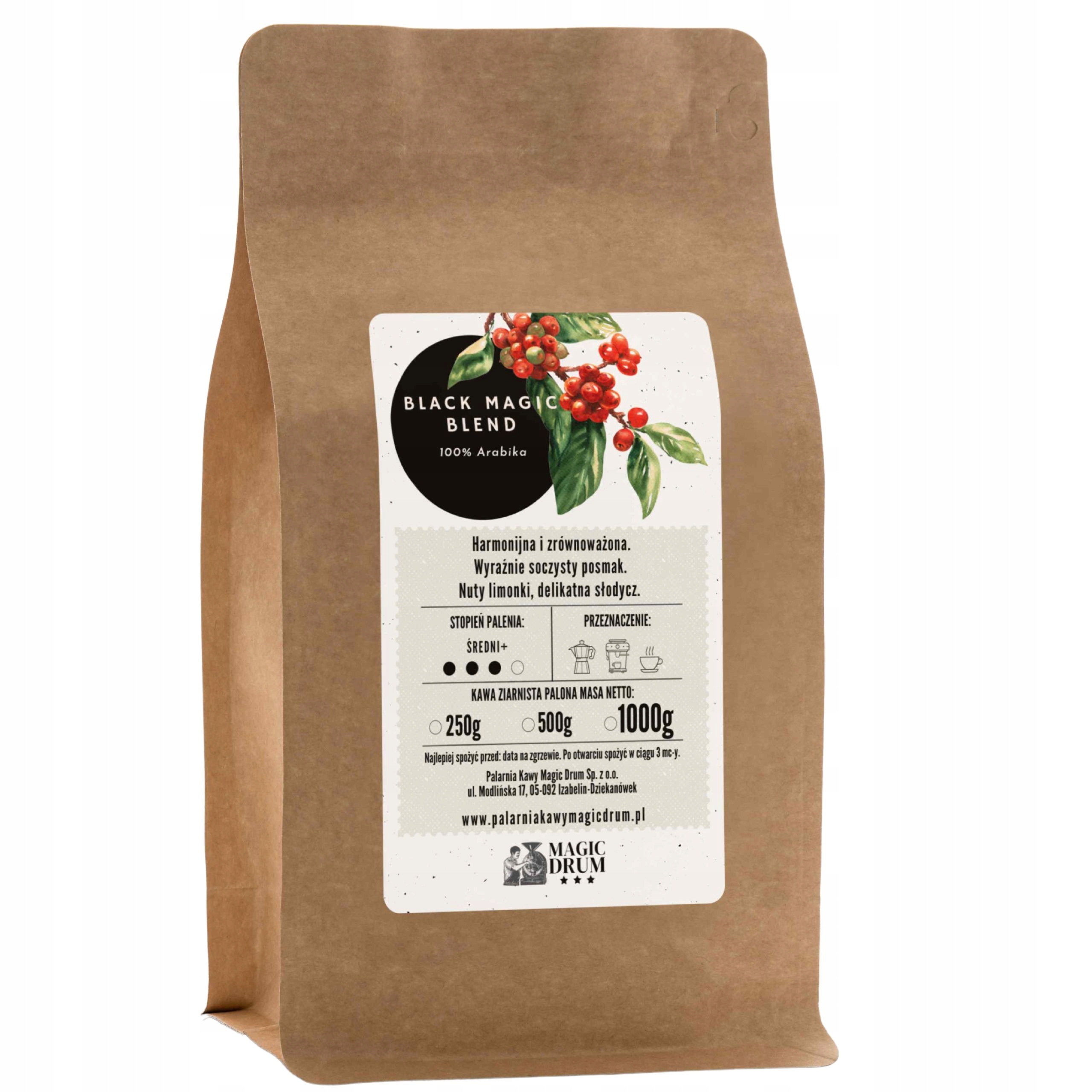 Kaffeebohnen 500g BLACK MAGIC BLEND
