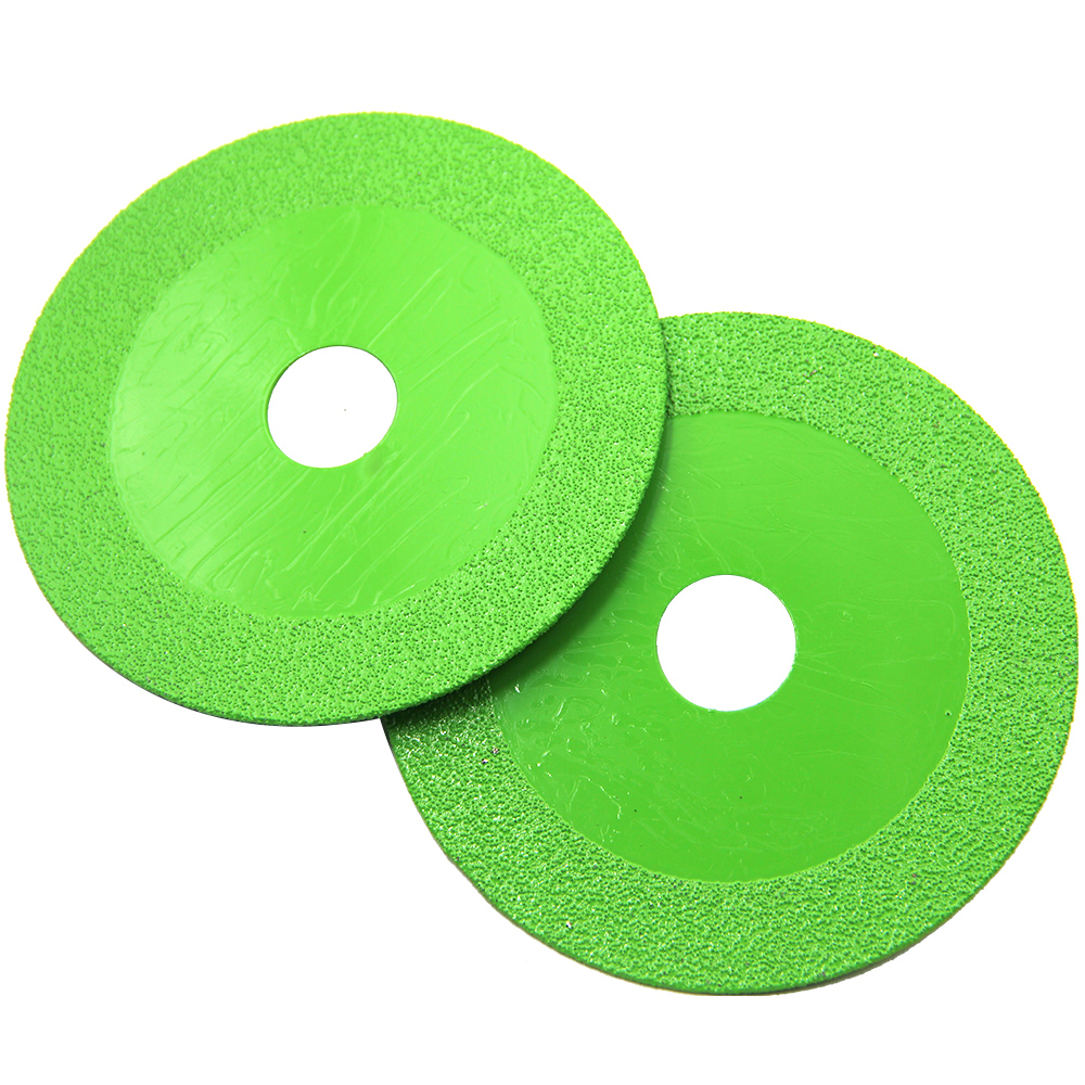 Hoja de soldadura verde ultrafina de diamante, hoja de corte, cerámica, jade, vidrio, azulejo, botella de vino, hoja de sierra de corte
