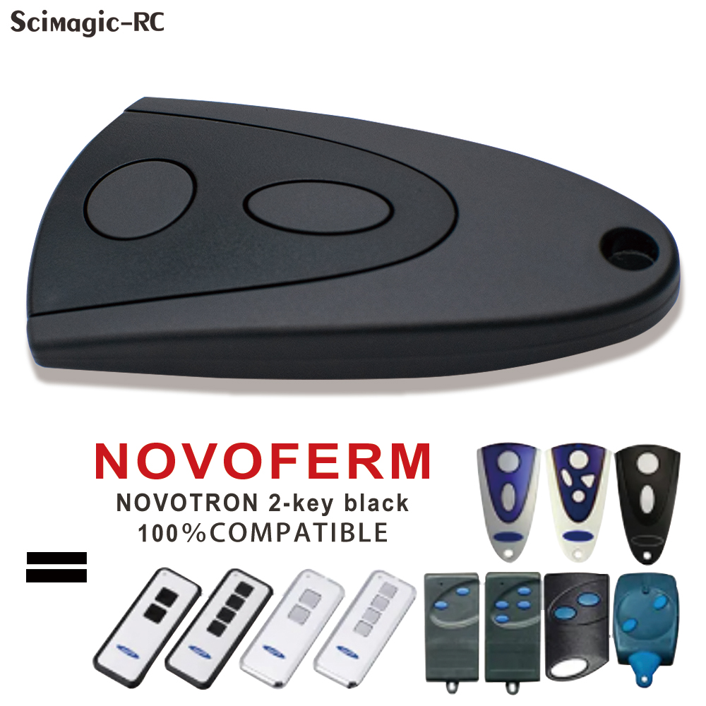 NOVOFERM NOVOTRON TORMATIC Control remoto para puerta de garaje 502 MAX43-2 504 MAX43-4 512 MIX 43-2 433,92 MHz transmisor de mano