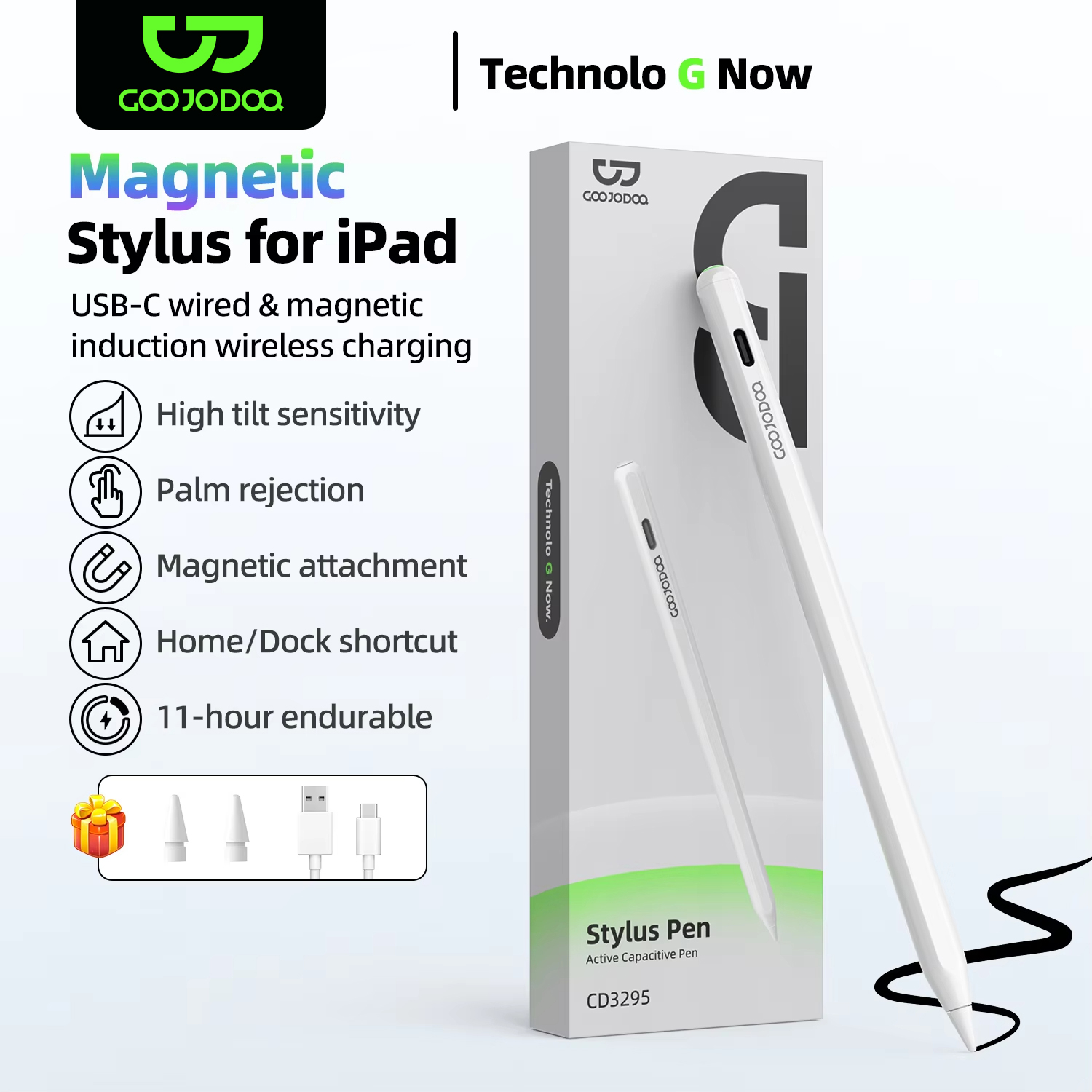 สําหรับ Apple ดินสอ 2 1 สําหรับ iPad Air 6 2024 Pro 11 2018-2024 iPad 10.2 Air 13 Air 11 Mini สําหรับ Apple ปากกา Stylus Dual ชาร์จรุ่น