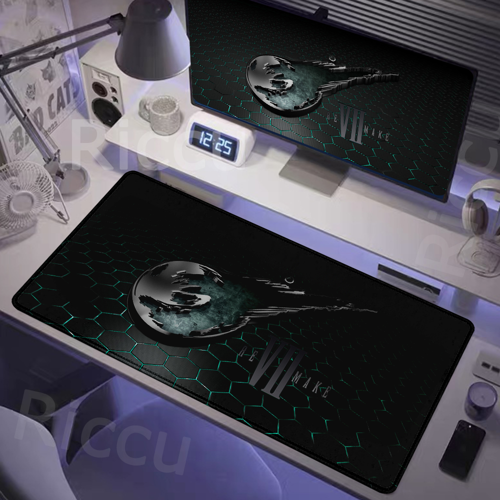 FINAL FANTASY VII REMAKE INTERGRADE electronic sports Locking edge  Gamer Large HD Print Computer Desk Locking Edge Keyboard Pad