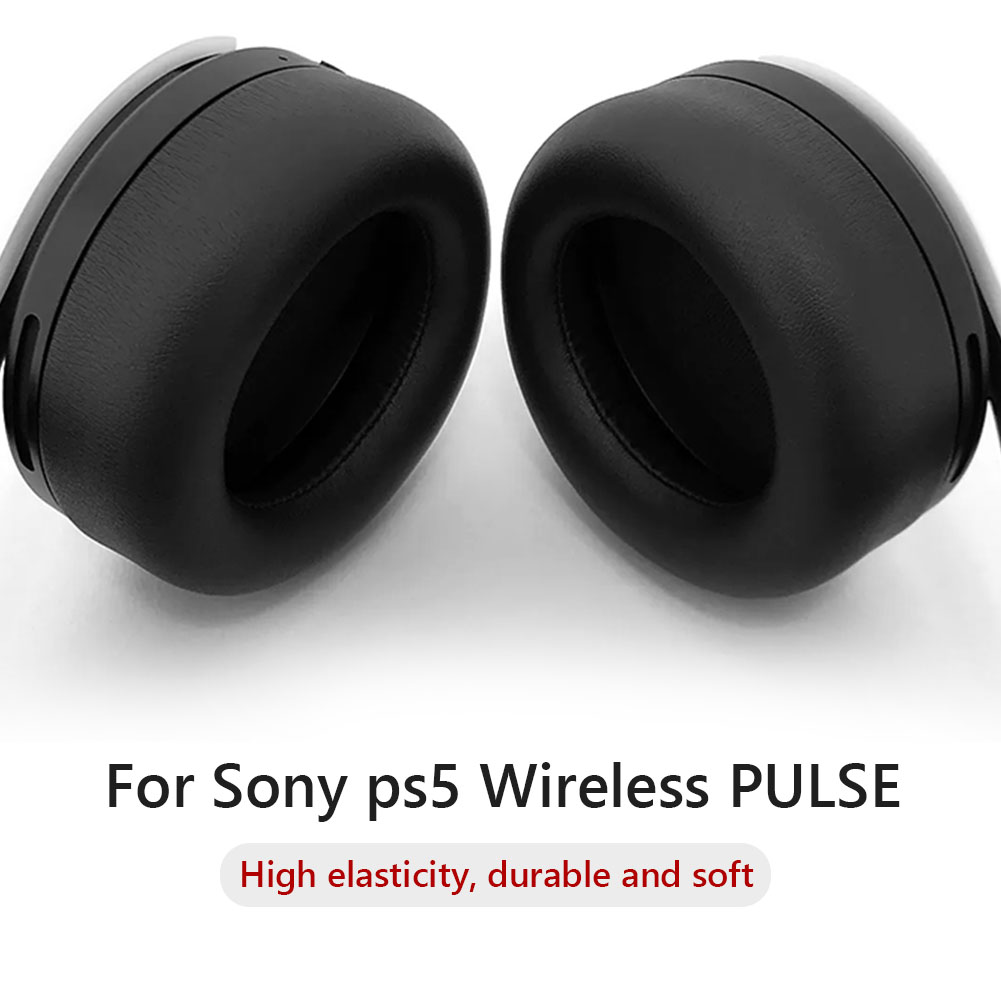 Almohadillas de repuesto para auriculares, 2 piezas, para Sony/PS5/PULSE 3D, almohadillas de repuesto para auriculares