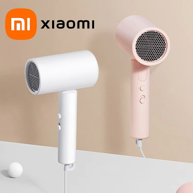 XIAOMI MIJIA Asciugacapelli portatile anionico H101 Asciugatura rapida professionale pieghevole 1600W 50 milioni di Lonzioni negative Viaggi a casa Cura dei capelli