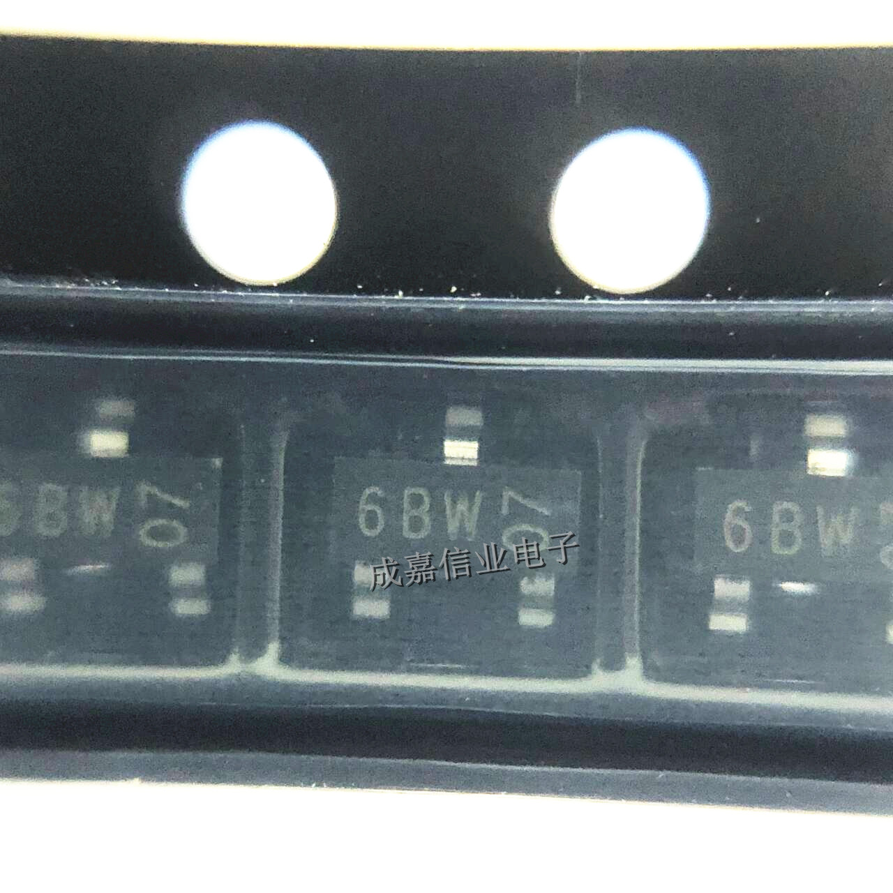 BC817-25-transistores bipolares SOT 23-3, transistores bipolares 6BW, BJT, Trans GP, BJT, NPN, 45V, 0.5A, 100 mW, 3 pines, lote de 345 unidades