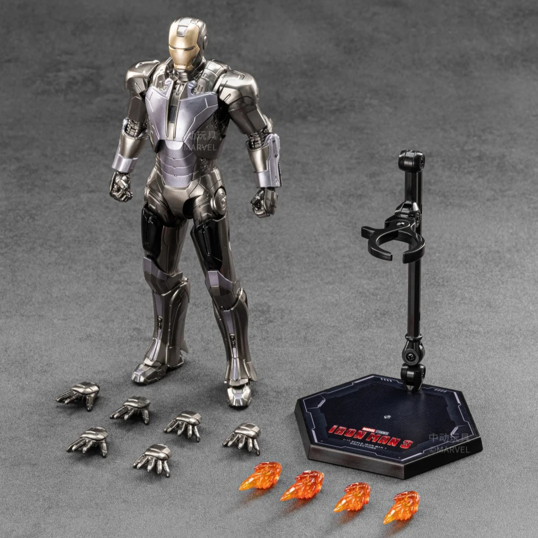 ZD Toys Iron Man MK13 MK20 MK34 MK32 MK31 MK29 MK28 Action Figures Tony Stark Mecha Model Movable Anime Avengers Collection Toys