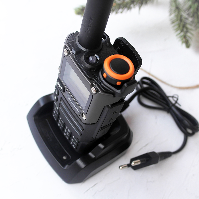 Ricevitore portatile Quansheng UV K5 (8) Walkie Talkie Am Fm Stazione di commutazione radio bidirezionale Amateur Ham Wireless Set a lungo raggio