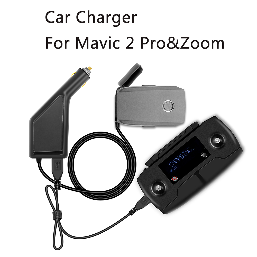 สำหรับ DJI Mavic 2 Pro Zoom อัจฉริยะแบตเตอรี่ชาร์จ Hub Mavic 2 Pro Connector USB อะแดปเตอร์แบตเตอรี่ car Charger