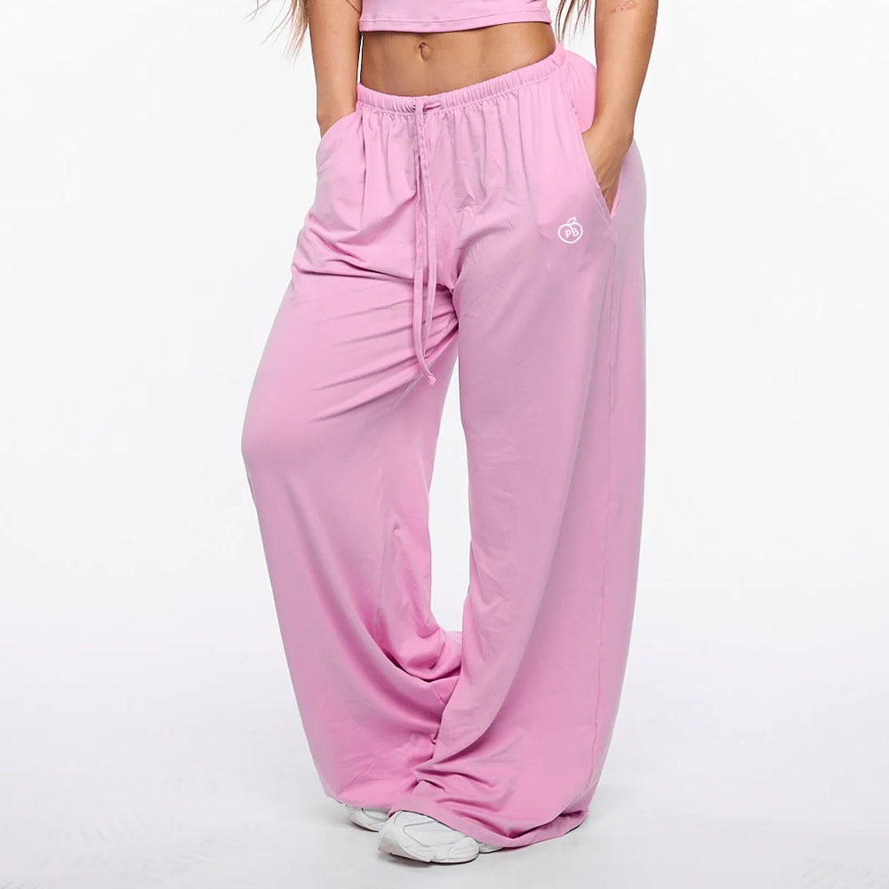 Mallas acampanadas para mujer, pantalones de salón con cuello Halter, pantalones de pierna recta elásticos para Fitness, pantalones de Yoga, pantalones deportivos informales para gimnasio