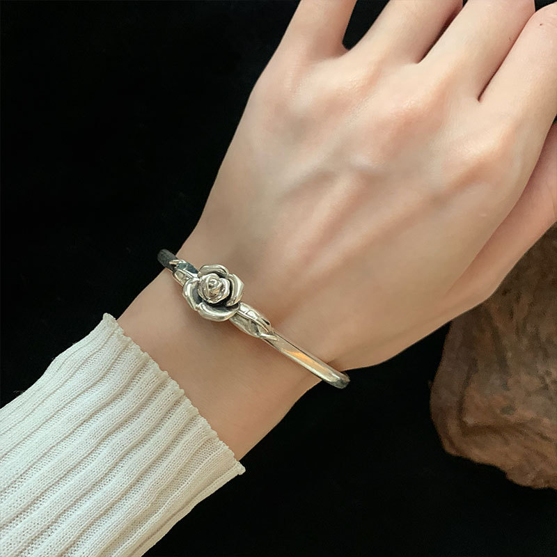 Bracelet élégant en argent Sterling 925 pour femmes, bijoux originaux pour femmes, cadeaux à la mode, ne se décolore jamais, bon marché