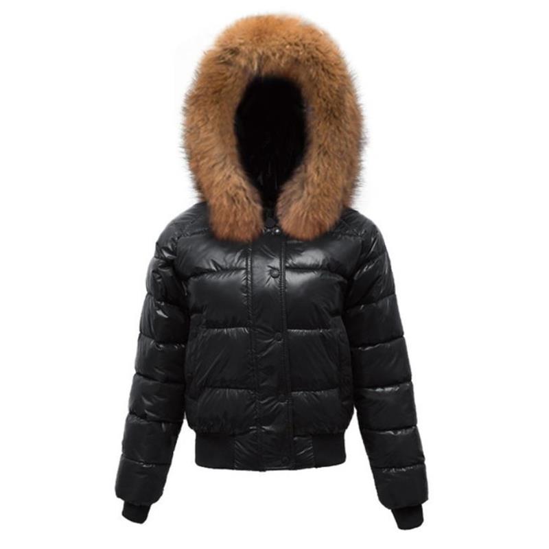Parka décontractée pour femme, manteau à capuche, veste d'hiver en fourrure, Slim et chaud