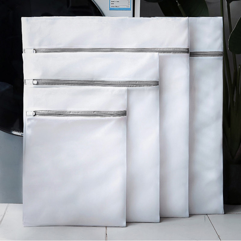 4 uds/1 ud./1 Juego de bolsas de malla para lavandería, bolsas de lavado de ropa, cesta de lavandería de red gruesa, bolsas de lavandería para lavadoras, bolsa de sujetador de malla