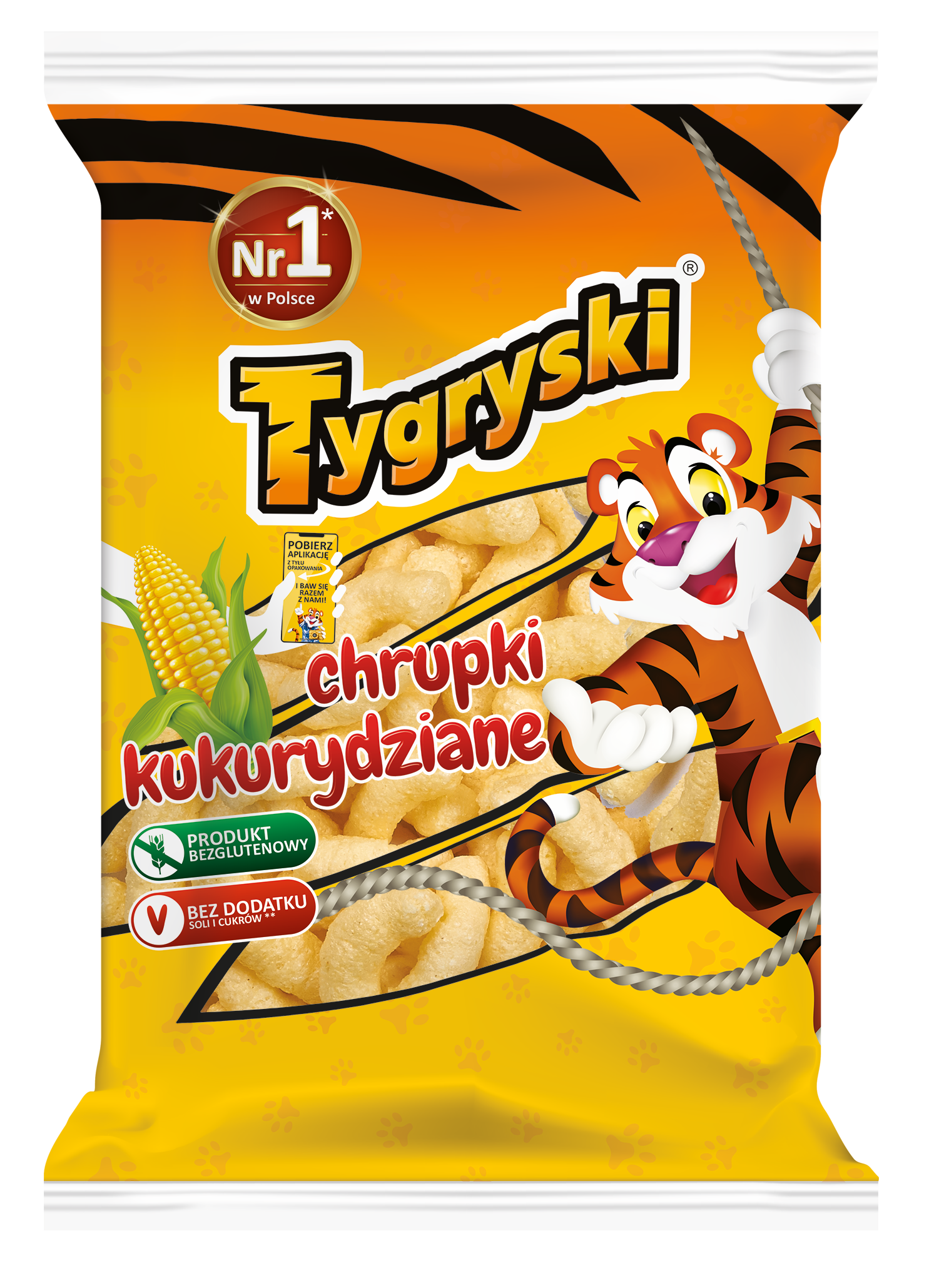 Kukurydziane Chrupki Tygryski 90g