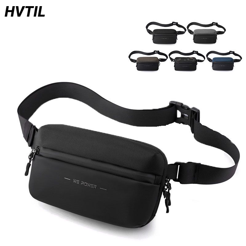 Hvtil Outdoor Street Männer Schlinge Mode Brust Hüft tasche Schulter Cross body Gürtel tasche Handtasche Trend Reise kleine Spannweite Tasche Nylon