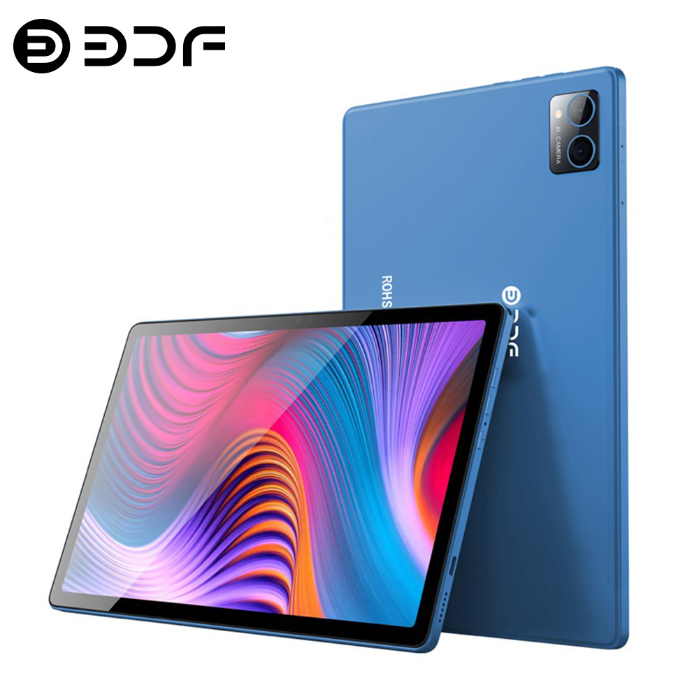 Планшет BDF P60 на Android, десять ядер, экран 10,1 дюйма, 8 ГБ + 256 ГБ