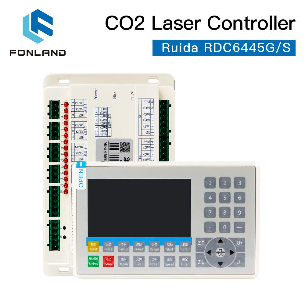 Контроллер Fonland Ruida RDC6445 RDC6445G RDC6445S для обновления станка для лазерной гравировки и резки CO2 RDC6442 RDC6442G Версия 2025