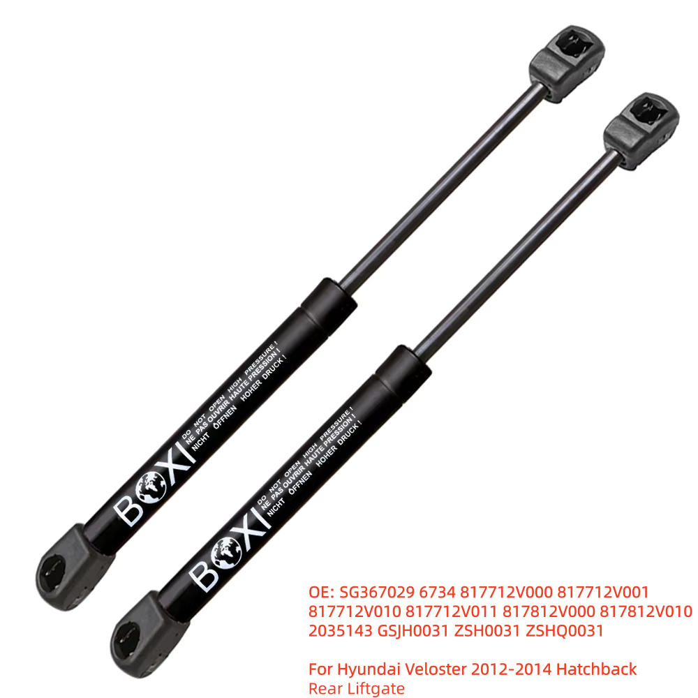 BOXI 2 szt. Amortyzatory Klapy Bagażnika SG367029 817712V000 Do Hyundai Veloster 2012 - 2014 Hatchback