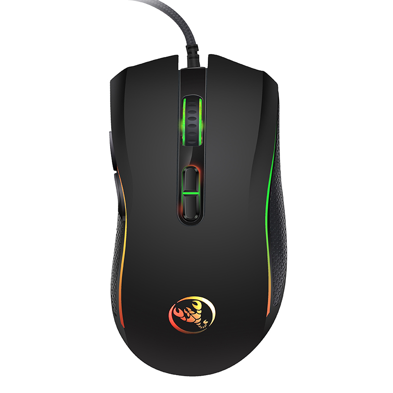 Baru Kabel Mouse Gaming Gamer 7 Tombol 3200DPI LED Optik USB Komputer Mouse Permainan Mouse Mouse Mause untuk PC Komputer Gamer