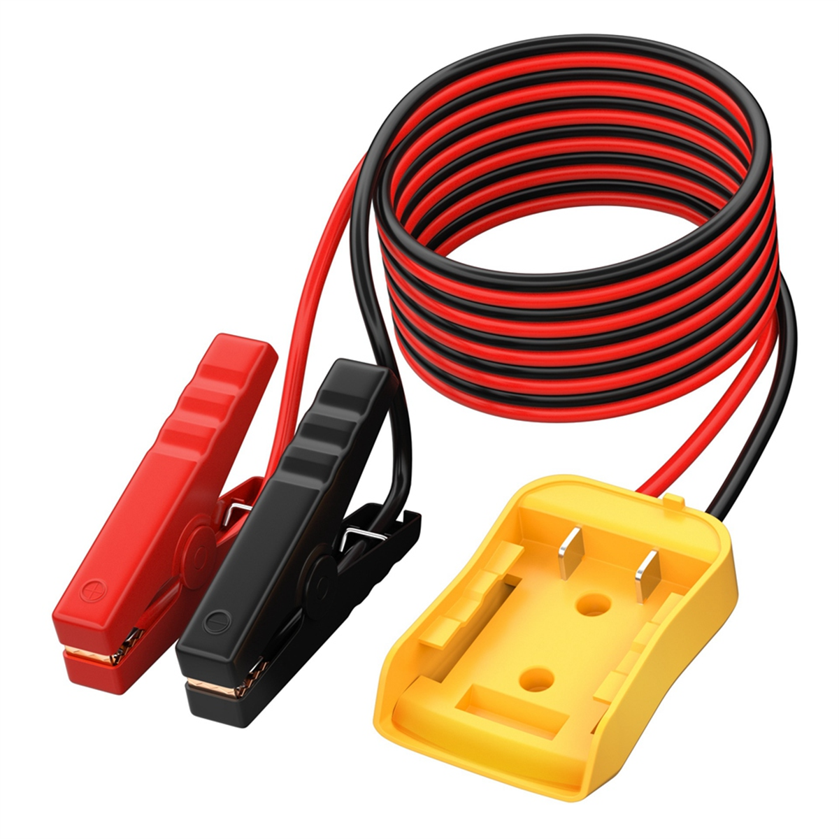 BABQ dla Dewalt przenośny kabel do uruchamiania awaryjnego pomocniczy rozrusznik samochodowy konwersja uruchamiania awaryjnego zworka akumulatora