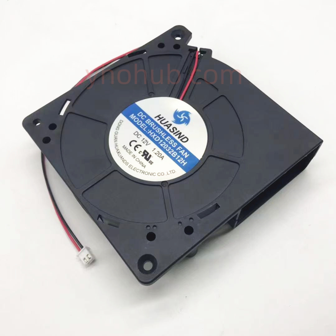 HUASIND HXD12032B12H DC 12 V 1,20 A 120 x 120 x 32 mm 2-Draht-Server-Lüfter