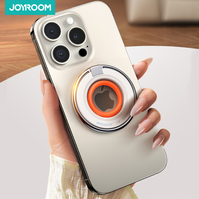 Joyroom リング電話ホルダーカラフルな磁気キックスタンドシリコーンリング磁気電話グリップホルダースタンド iPhone サムスン Huawei 社