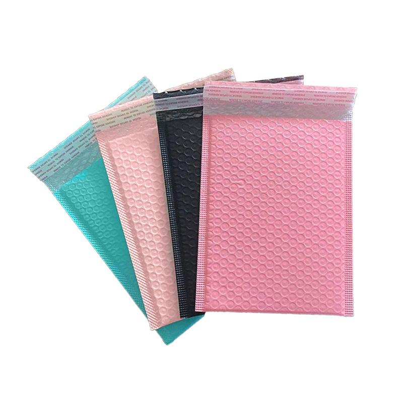 100Pcs Pink Bubble Mailer Delivery Package Packaging Shipping Bags for Business Bubble Padded Envelopes for Mail Gift Bags