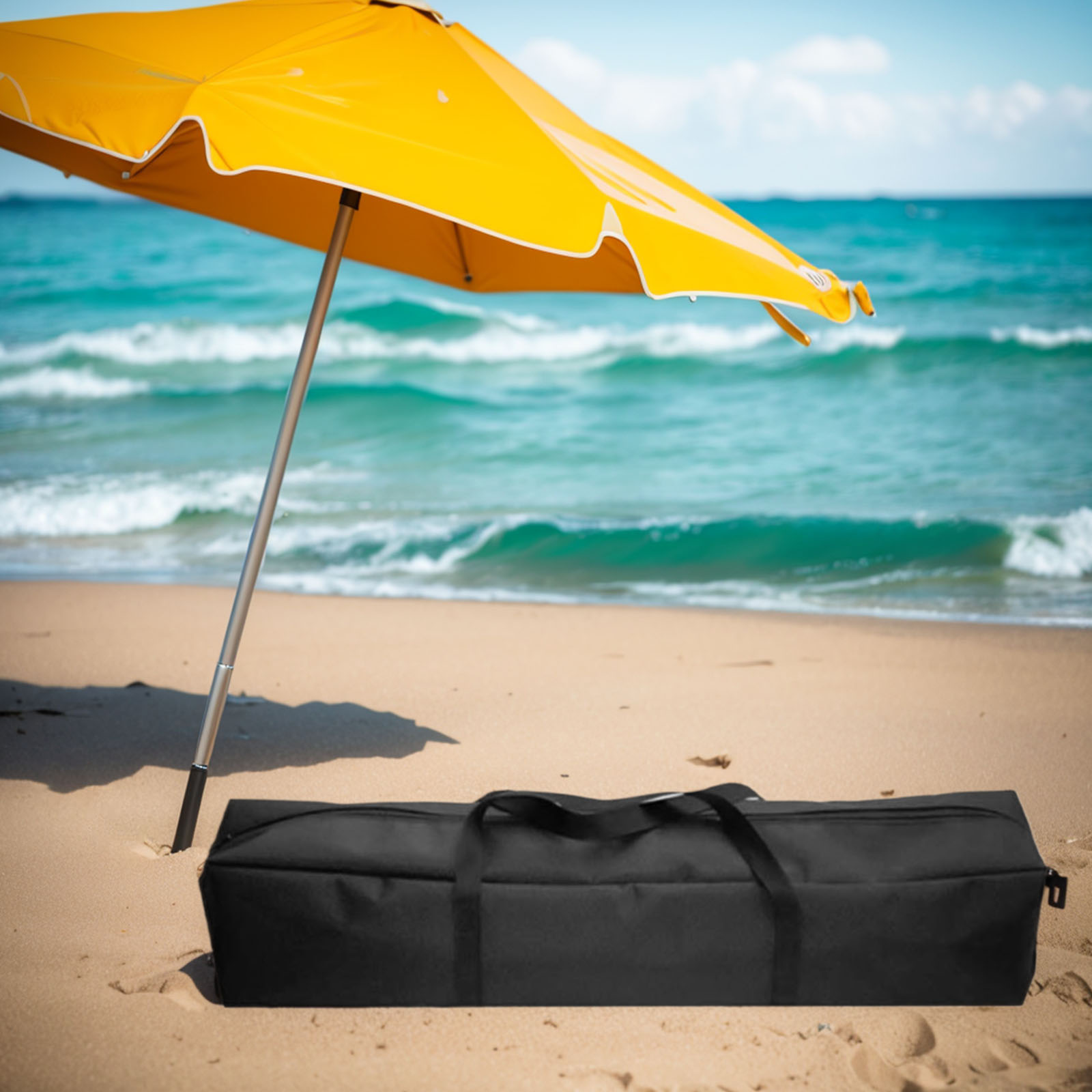 Opbergtas voor parasol Strandparaplu Draagtas Strandparaplucontainer Patio Tuinstructuur Buitenleven