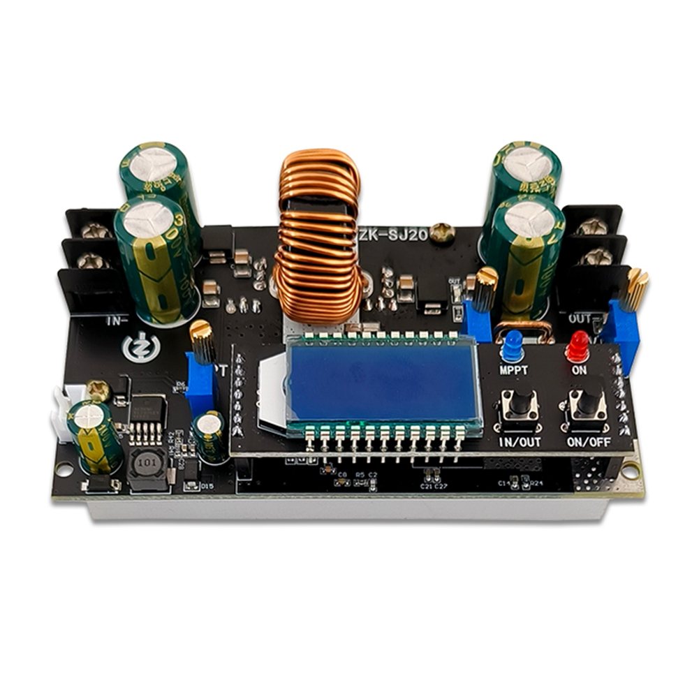 ZK-SJ20 automatische Step-up-Down-Modul mppt mit LCD-Display-Modul