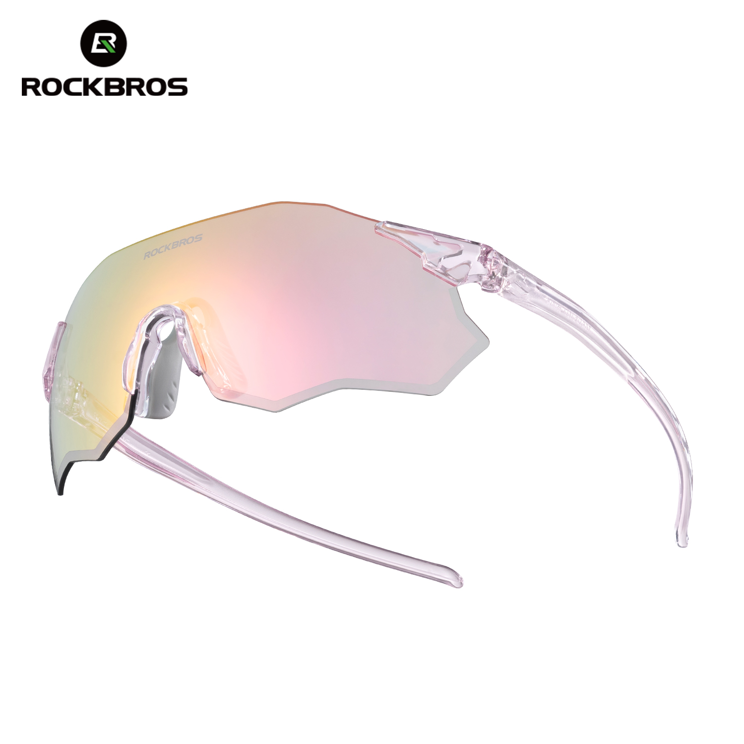ROCKBROS Kacamata Bersepeda Kacamata Fotochromic/Terpolarisasi Kacamata Perlindungan UV400 Tahan Angin Kacamata Olahraga Berkendara Jalan MTB