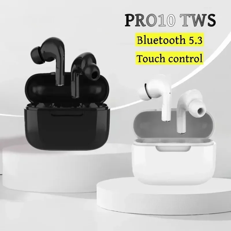 NEUE Air PRO10 Drahtlose Kopfhörer Kopfhörer Bluetooth-kompatibel Wasserdichte Headset mit Mikrofon für Xiaomi iPhone Pro10 Ohrhörer