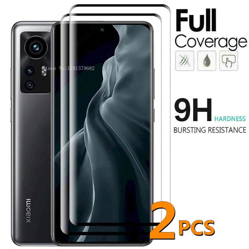 Vollständige Abdeckung aus gebogenem gehärtetem Glas für Xiaomi 12 / 12X / 12 Pro