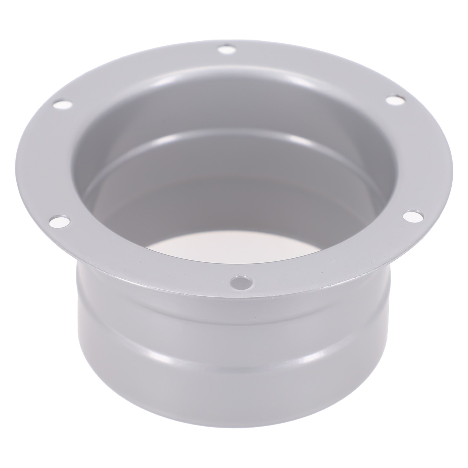 1pc 75-250mm Adapter Flange Connection Metal Vent Pipe Fitting Wall Air Pipe Hose Flange Adapter For Ventilation Systems