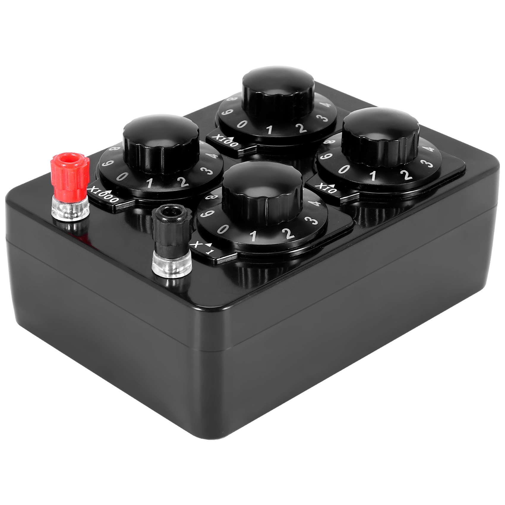 抵抗ボックス,10進可変抵抗器,教育機器,0〜9999オーム,精度,最新